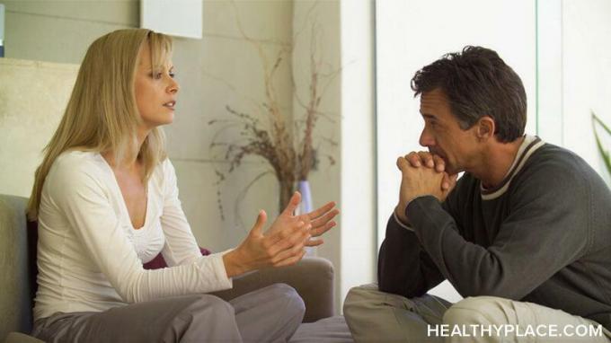 Ihr Kampf mit psychischen Erkrankungen sollte irgendwann in einer neuen Beziehung offengelegt werden. Erfahren Sie bei HealthyPlace, wann und wie Sie psychische Erkrankungen in einer neuen Beziehung auslösen können. Es kann einfacher sein, als Sie sich vorstellen. Sehen Sie sich diese Tipps jetzt an.