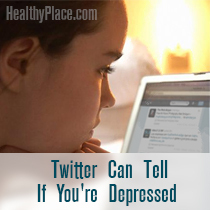 Twitter kann sagen, ob Sie depressiv sind