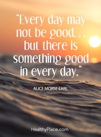 Eine großartige positive Nachricht für Sie - Jeder Tag kann nicht gut sein... aber an jedem tag ist etwas Gutes.