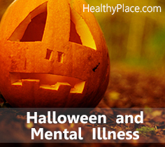 Halloween kann für Leute mit Geisteskrankheit erschreckend sein